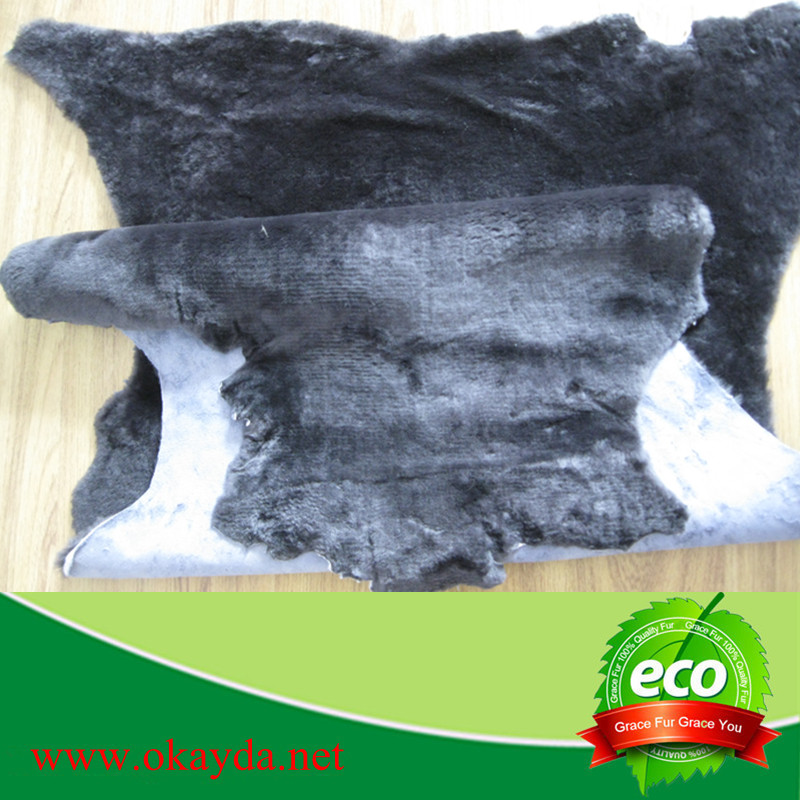 Natural sheepskin fur